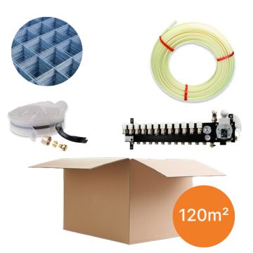 Inhoud vloerverwarmingspakket