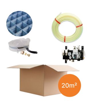 Inhoud vloerverwarmingspakket