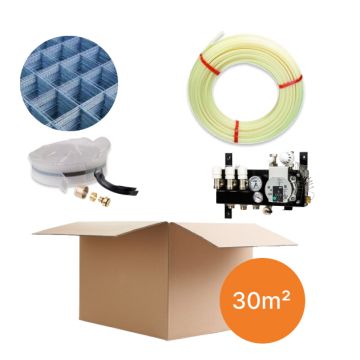 Inhoud vloerverwarmingspakket