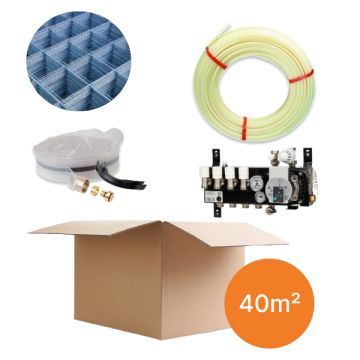 Inhoud vloerverwarmingspakket