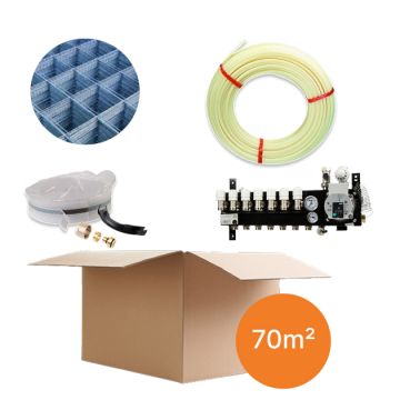Inhoud vloerverwarmingspakket