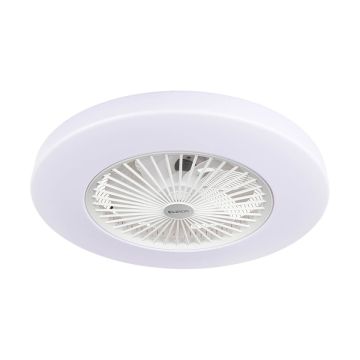 Eurom plafond ventilator LRC - wit - ingebouwde lamp