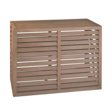 Vooraanzicht van de Evolar Evo-Cover Small - houtkleur