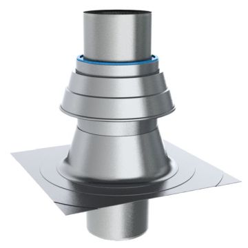 Burgerhout Al. Schoorsteenkap + Beluchting 200 + Rvs