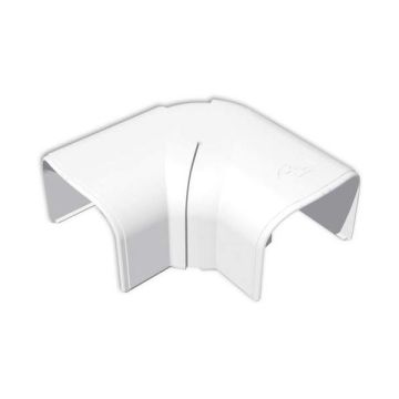 Tecnosystemi Optima leidinggoot platte bocht - 45-90° CPS75