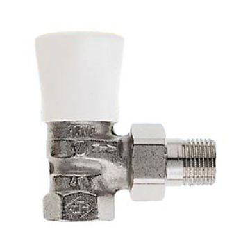 Heimeier radiatorkraan 1/2" haaks