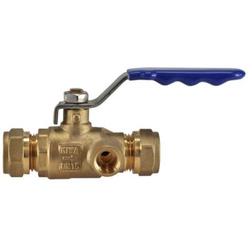 Comfort Line kogelkraan 15 x 15mm knel KIWA