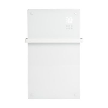 Vooraanzicht van de Eurom Alutherm Sani Verre 1200 Wifi - wit