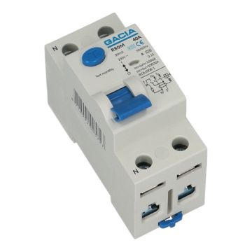 Gacia aardlekschakelaar 2 polig 63A 300mA