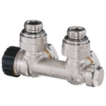 Heimeier Multilux onderblok haaks - 1/2'' x 3/4''