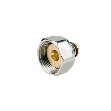 Jaga klemkoppeling M24 x 14/2 mm PEX vernikkeld