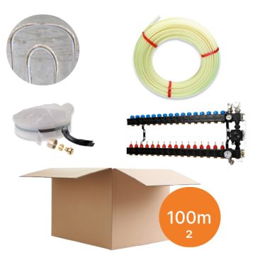 Inhoud vloerverwarmingspakket