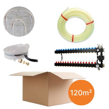 Inhoud vloerverwarmingspakket