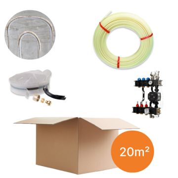 Inhoud vloerverwarmingspakket