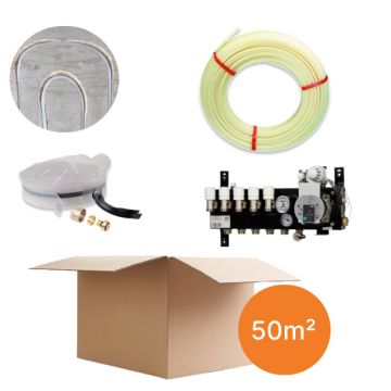 Inhoud vloerverwarmingspakket