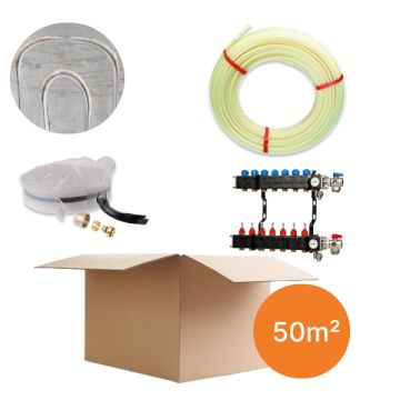 Inhoud vloerverwarmingspakket