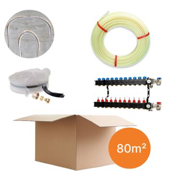 Inhoud vloerverwarmingspakket