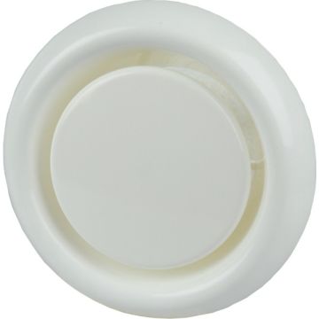 Itho Daalderop kunststof afzuigventiel 80mm - wit