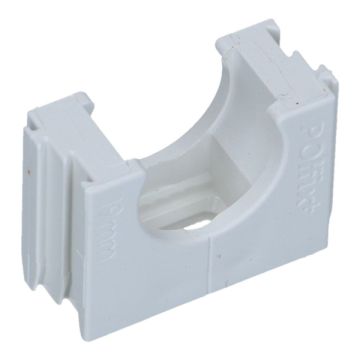 Pipelife klemblok wit 19mm Polfix+ RAL9010 - 100 stuks