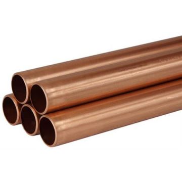 Koperbuis 22mm - per 2,5 meter