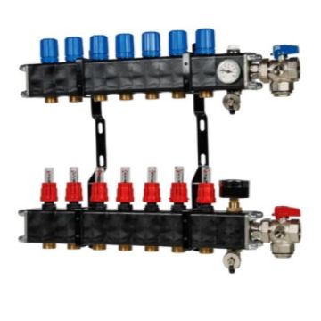 VTE composiet open verdeler - 7 groeps 