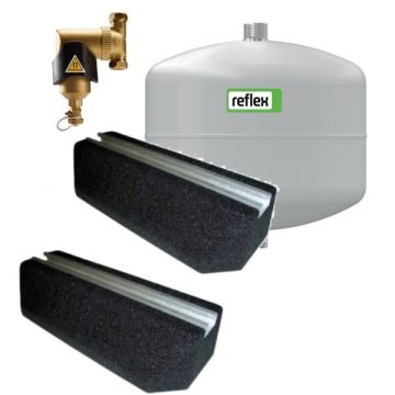 Warmtepomp 4kW aansluitpakket staand