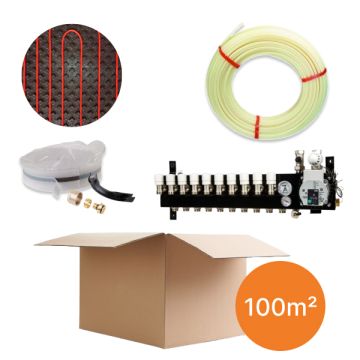 Inhoud vloerverwarmingspakket