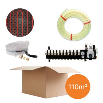 Inhoud vloerverwarmingspakket