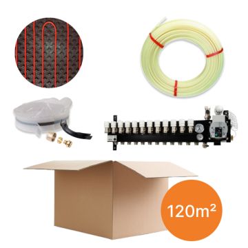 Inhoud vloerverwarmingspakket
