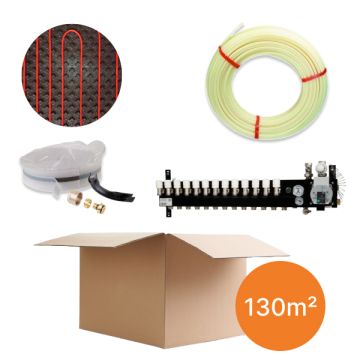 Inhoud vloerverwarmingspakket