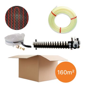 Inhoud vloerverwarmingspakket