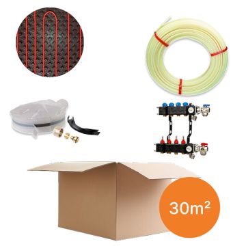Inhoud vloerverwarmingspakket