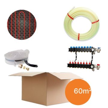 Inhoud vloerverwarmingspakket