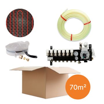Inhoud vloerverwarmingspakket