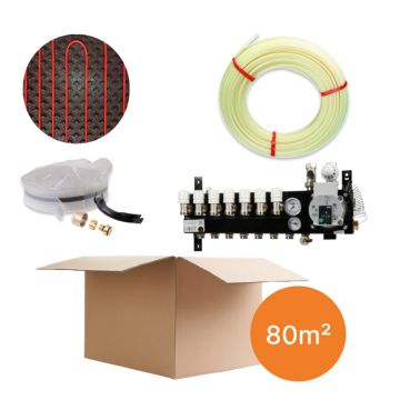 Inhoud vloerverwarmingspakket