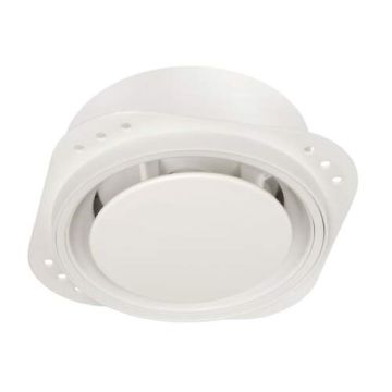 NoShow ventilatieventiel 2.0 - 125 mm - wit - stretch voor spanplafonds
