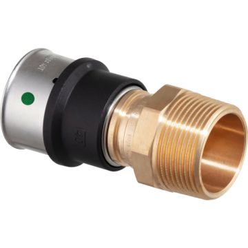 Viega Smartpress overgangsstuk 16x3/8 pers x buitendraad - 729523