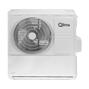 Binnen- en buitendeel van de Qlima SC6026 Split unit airco