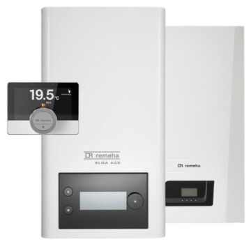 Remeha Elga Ace 4kW warmtepomp met Tzerra Ace-Matic CW5
