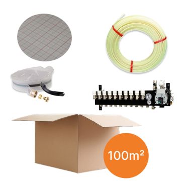 Inhoud vloerverwarmingspakket