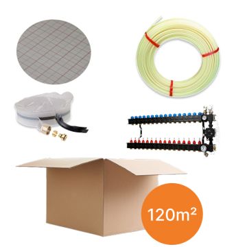 Inhoud vloerverwarmingspakket