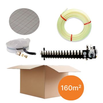 Inhoud vloerverwarmingspakket