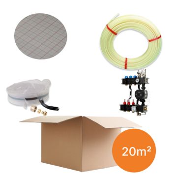 Inhoud vloerverwarmingspakket