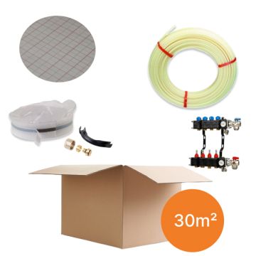 Inhoud vloerverwarmingspakket