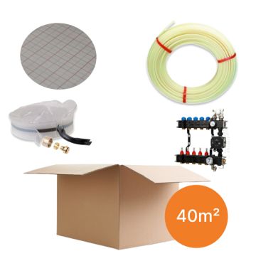 Inhoud vloerverwarmingspakket
