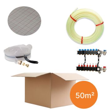 Inhoud vloerverwarmingspakket
