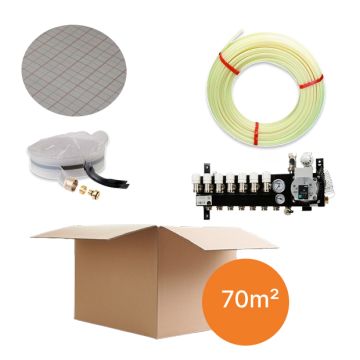 Inhoud vloerverwarmingspakket