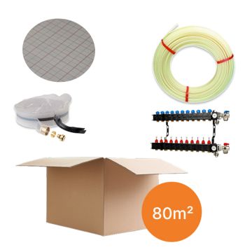 Inhoud vloerverwarmingspakket