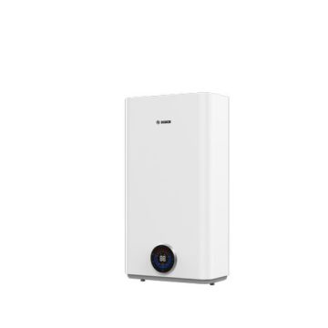 Vooraanzicht van de Nefit Bosch Tronic 7501T 50 elektrische boiler - 47 liter