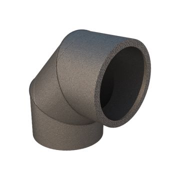 Ubbink Aerfoom geïsoleerd leidingsysteem bocht 90° - Ø160